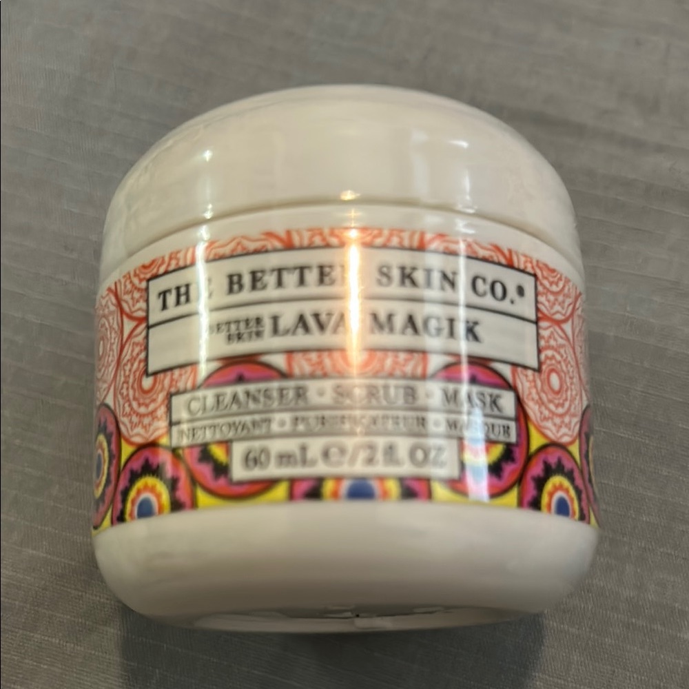 Lava Magik Cleanser - White